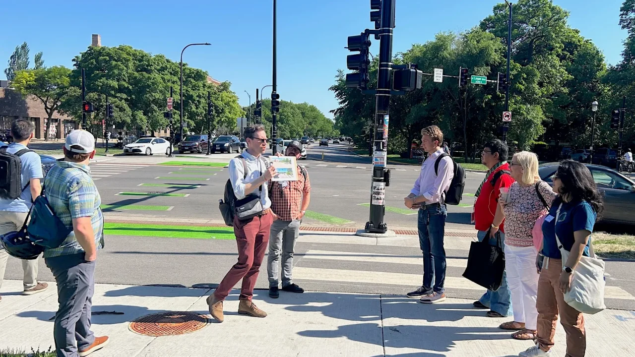 Logan Square Reimagined: Chicago Transforms Busy Traffic Circle into Pedestrian-Friendly Public Space