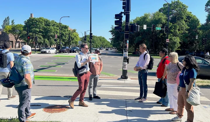 Logan Square Reimagined: Chicago Transforms Busy Traffic Circle into Pedestrian-Friendly Public Space