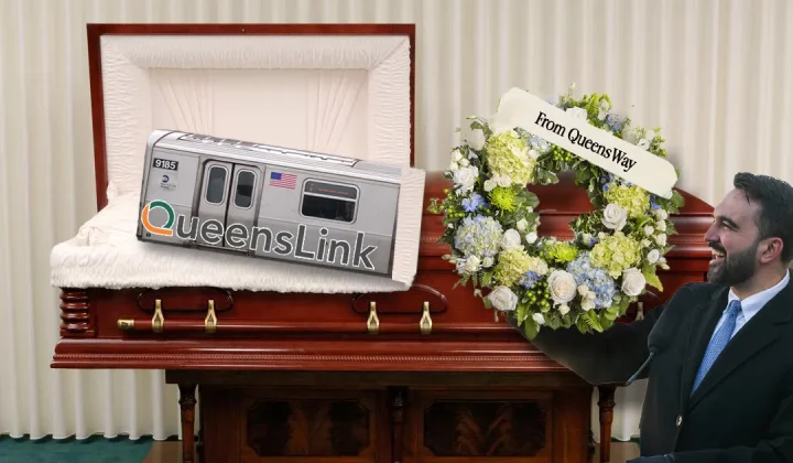 QueensWay Park Project Proceeds, Dimming Hopes for QueensLink Transit