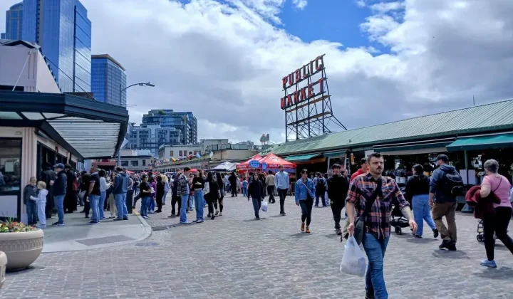 Pike Place Market Sales Surge Post-Pedestrianisation Amidst Data Debate