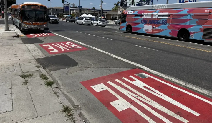 Los Angeles Expands Peak-Hour Bus Lanes on Florence and Alvarado Streets