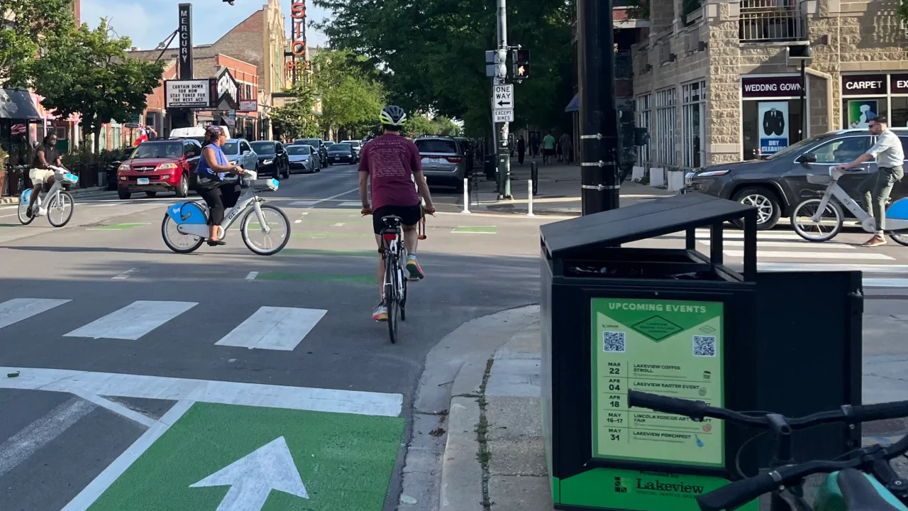 Chicago Opens Grace Street Neighborhood Greenway, Connecting RiverRun to Lakefront Trail