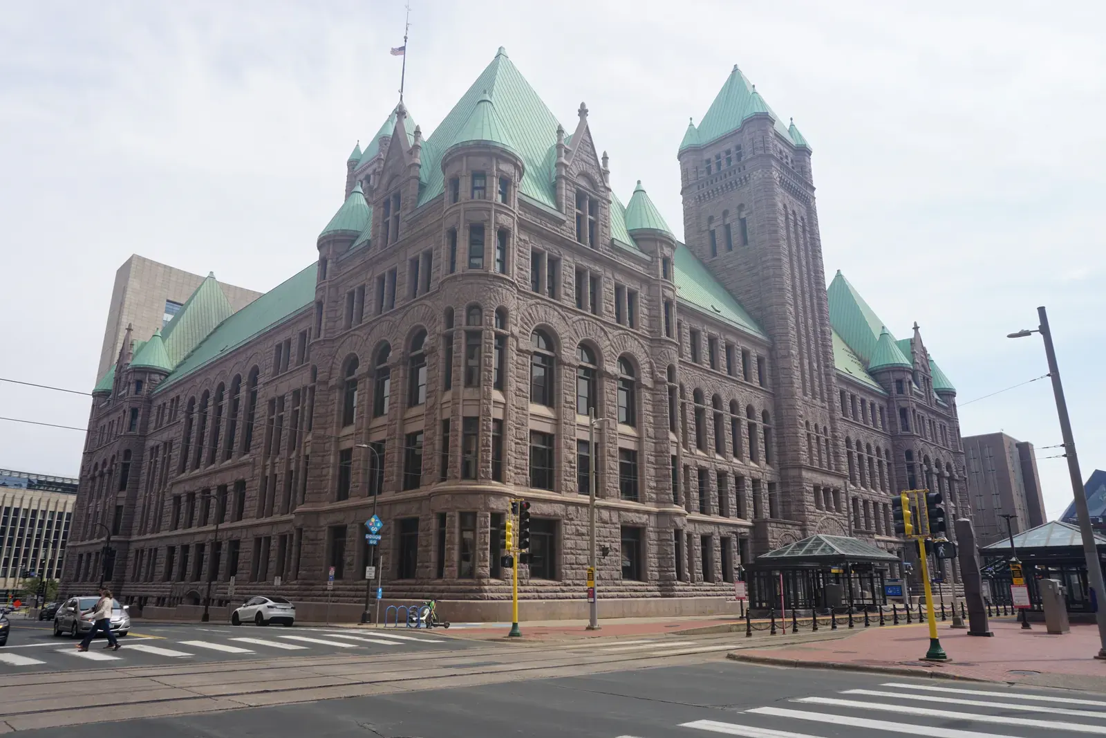 Minneapolis City Hall, a prominent civic building.