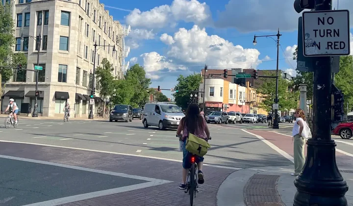 Chicago Cyclist Injured in Intersection Crash Amidst Dispute Over Illegal Turn Citation