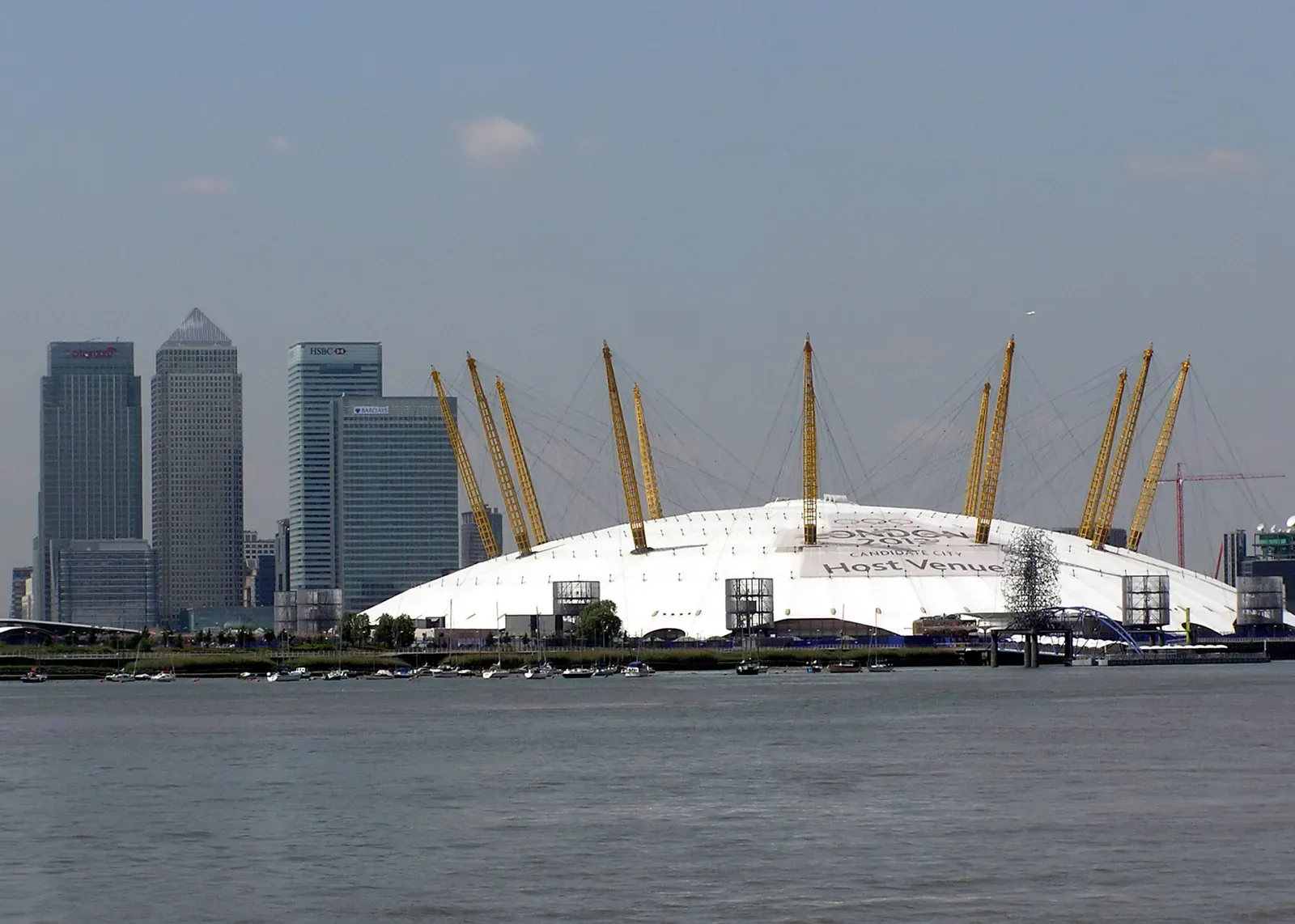 London’s financial district seen from a high vantage point, highlighting the city’s economic development landscape