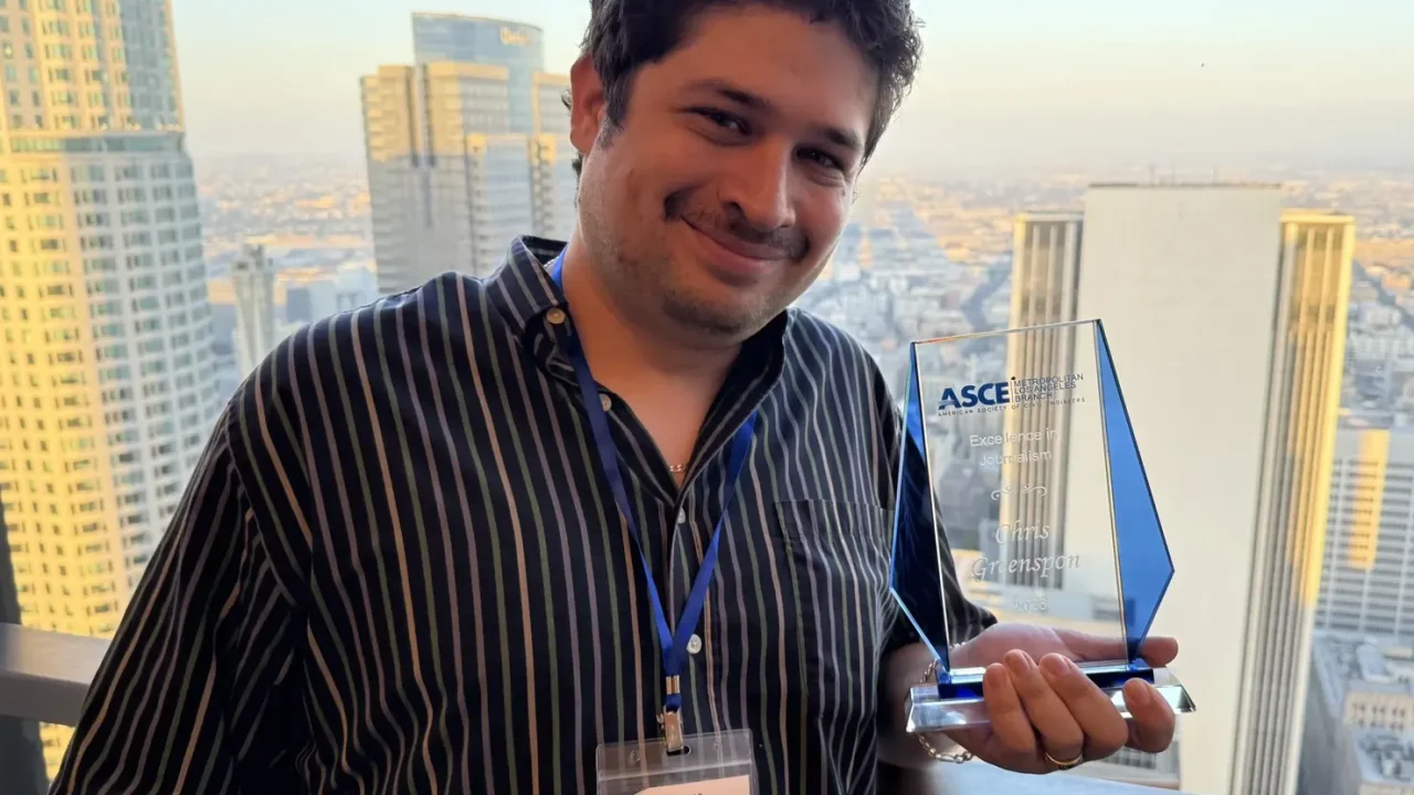 Streetsblog Reporter Honored for Civil Engineering Journalism