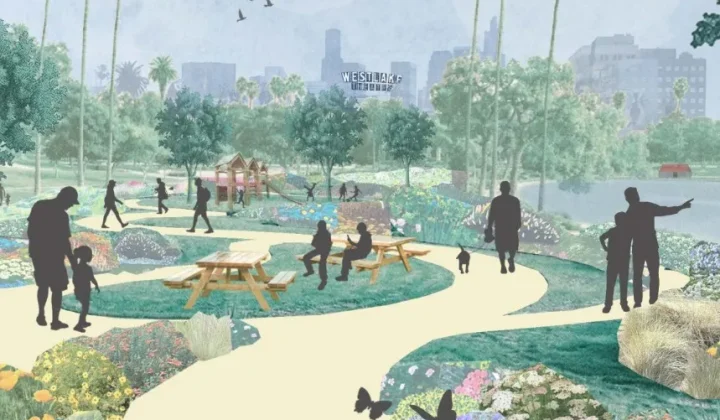 Los Angeles Considers Reconnecting MacArthur Park by Closing Wilshire Boulevard