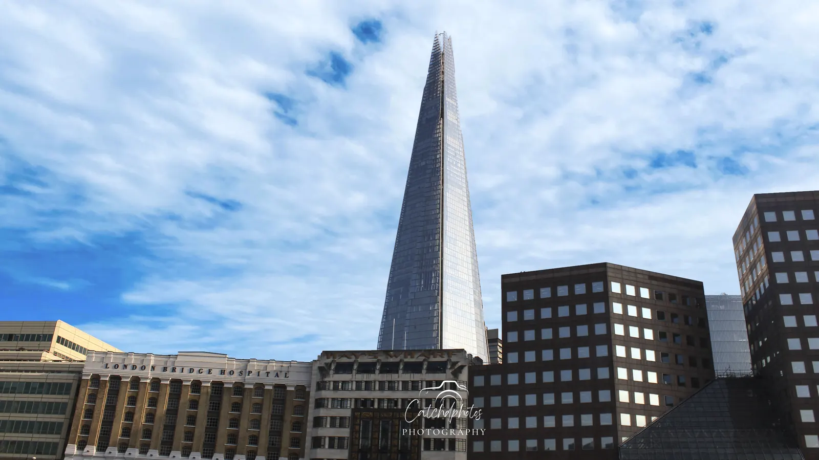 A view of the London skyline showcasing a mix of historic architecture and contemporary high-rise buildings.
