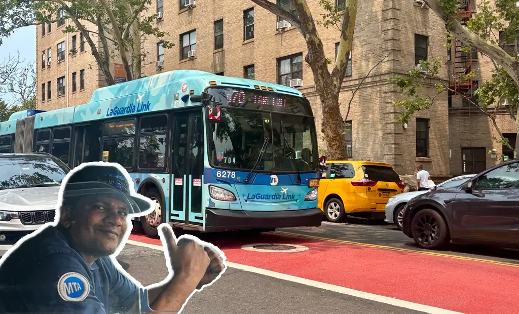 Broadway Bus Lane Improves LaGuardia Commuter Experience, But Gaps Remain